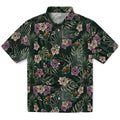 Minnesota Wild Hawaiian Shirt - Hibiscus Leaves Pattern | Hula Hawaiian Shirts
