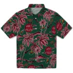 Minnesota Wild Hawaiian Shirt - Palm Sunset | Hula Hawaiian Shirts