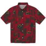 Minnesota Wild Hawaiian Shirt - Turtle Lines | Hula Hawaiian Shirts