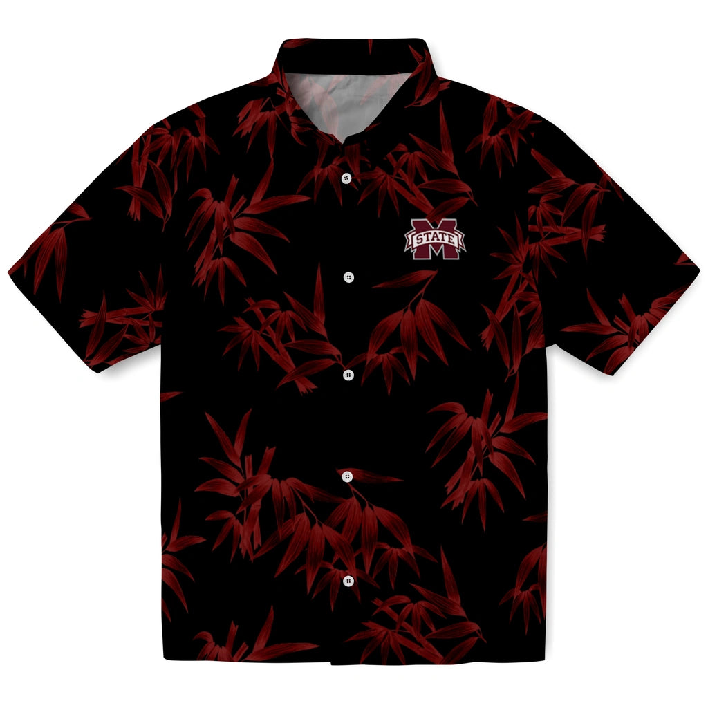 Mississippi State Bulldogs Hawaiian Shirt - Bamboo Branches | Hula Hawaiian Shirts
