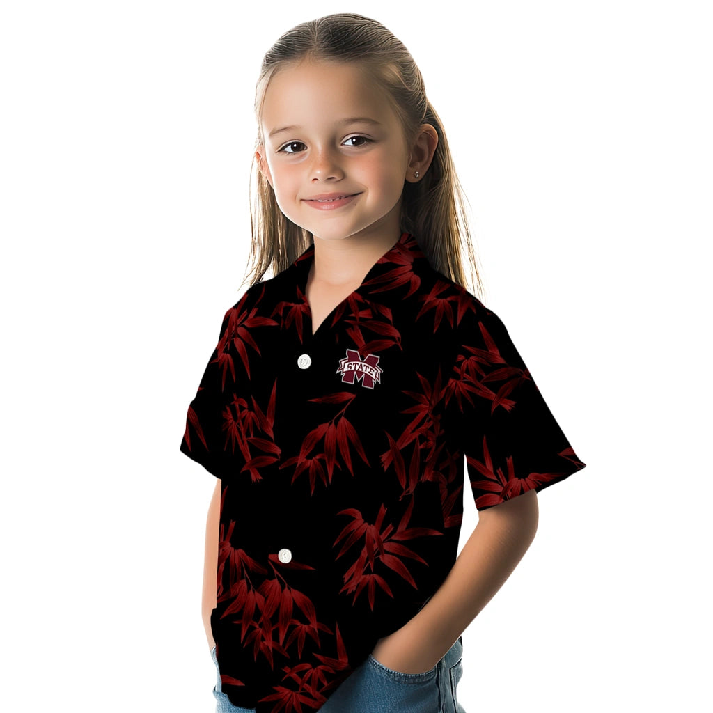 Mississippi State Bulldogs Hawaiian Shirt - Bamboo Branches | Hula Hawaiian Shirts