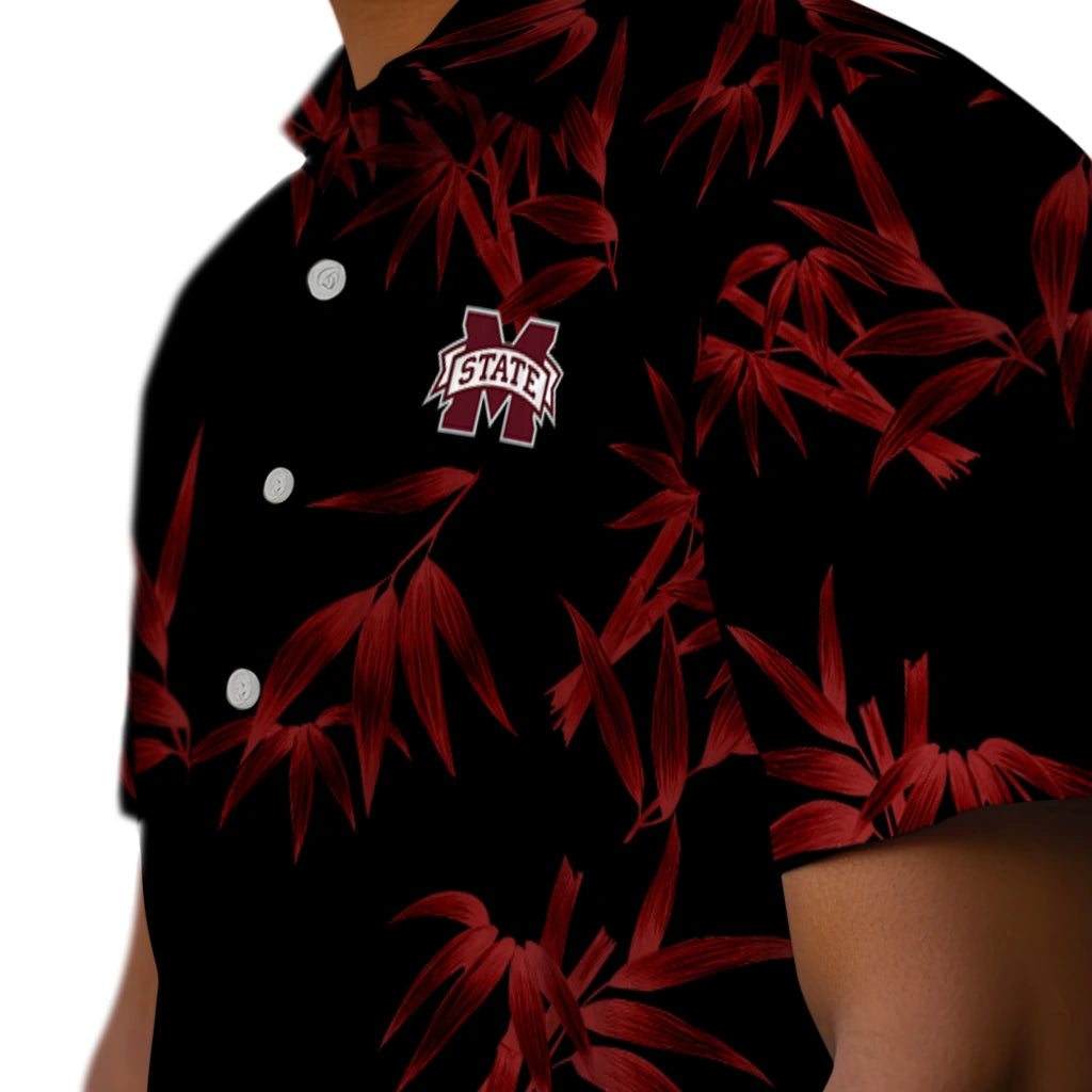 Mississippi State Bulldogs Hawaiian Shirt - Bamboo Branches | Hula Hawaiian Shirts