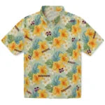 Mississippi State Bulldogs Hawaiian Shirt - Hibiscus Mood | Hula Hawaiian Shirts