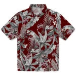 Mississippi State Bulldogs Hawaiian Shirt - Palm Leaves | Hula Hawaiian Shirts