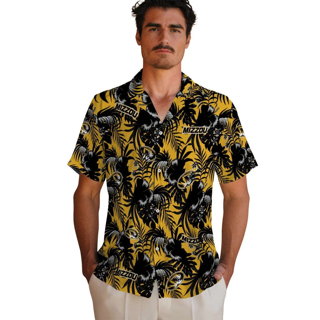 Missouri Tigers Hawaiian Shirt - Hibiscus Exotic | Hula Hawaiian Shirts
