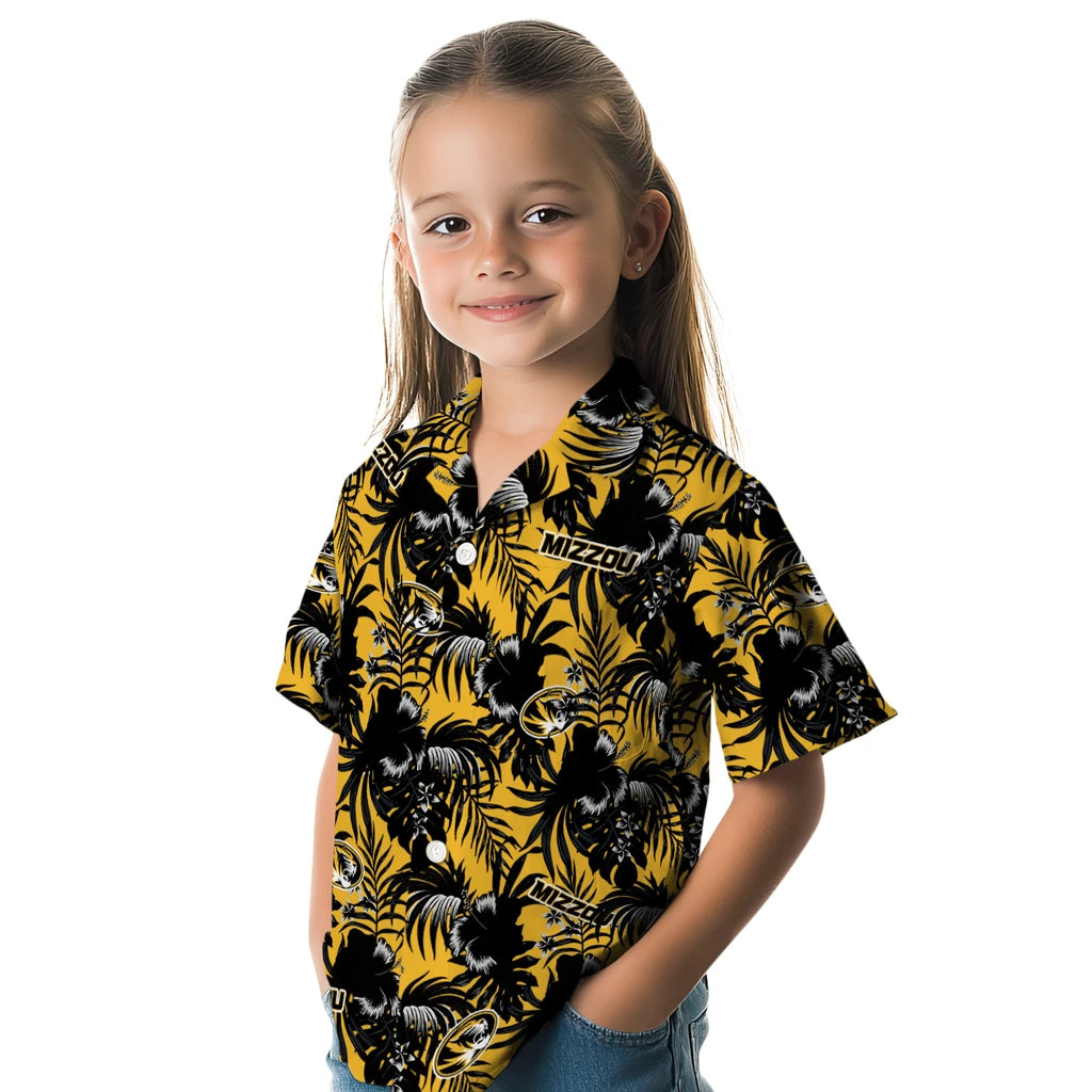 Missouri Tigers Hawaiian Shirt - Hibiscus Exotic | Hula Hawaiian Shirts