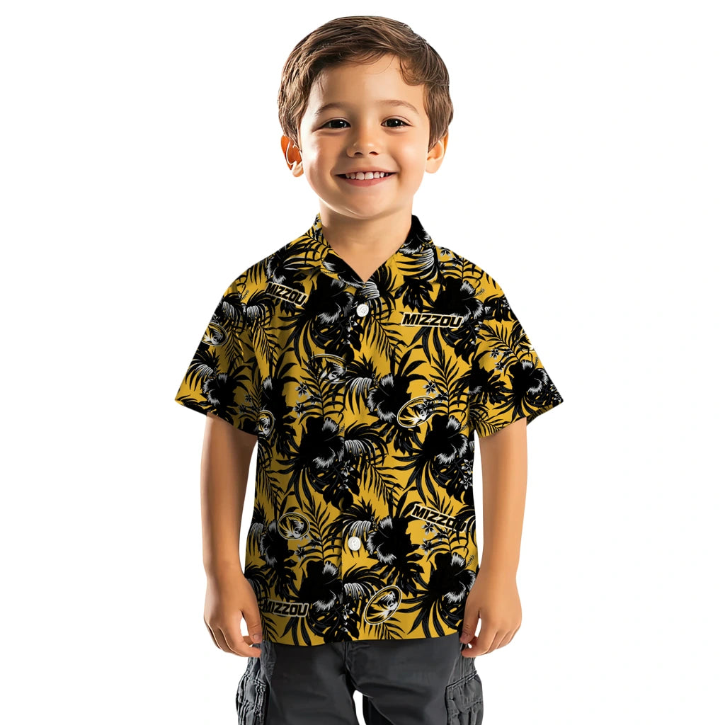 Missouri Tigers Hawaiian Shirt - Hibiscus Exotic | Hula Hawaiian Shirts