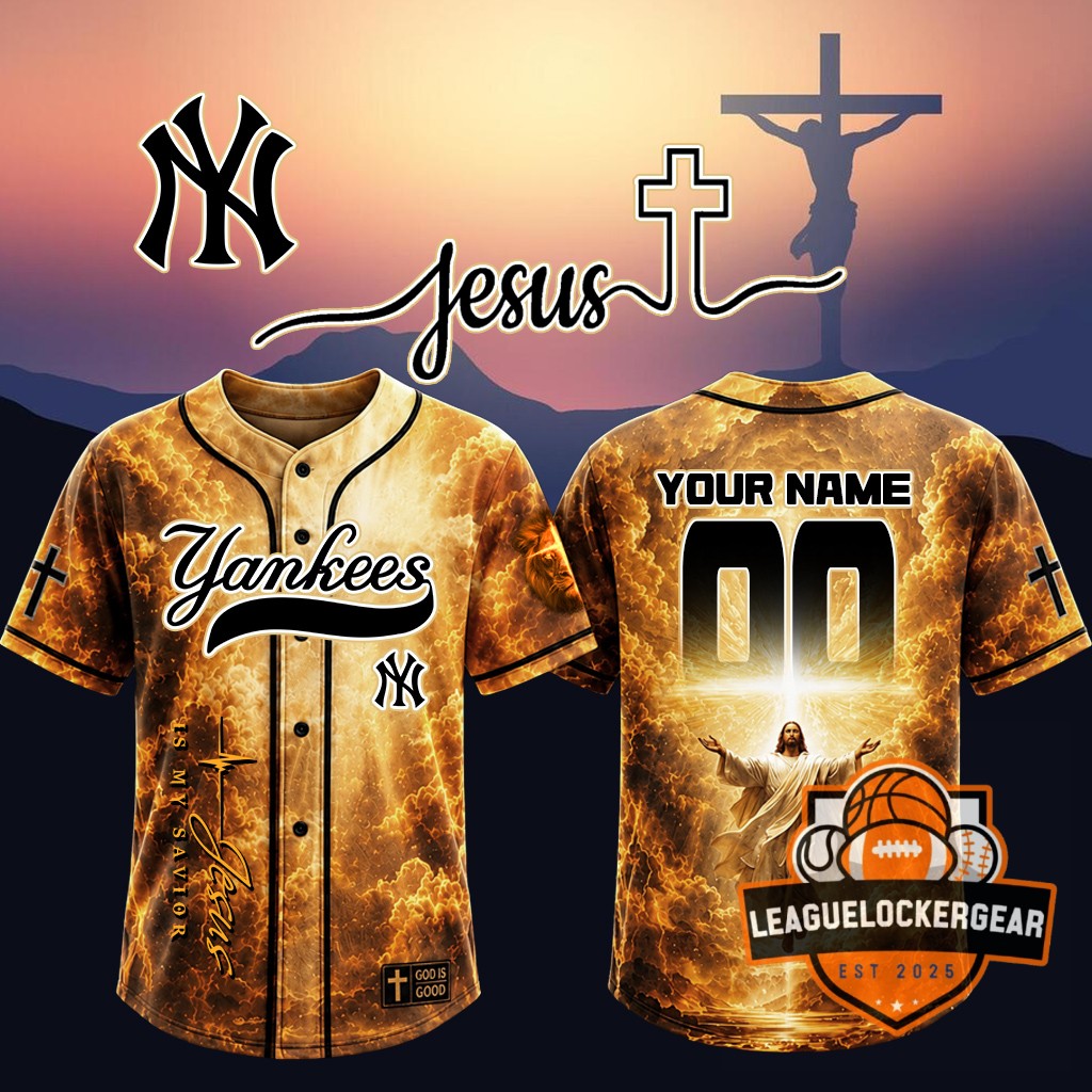MLB All Teams Jesus Faith Collection Baseball Jersey - LeagueLockerGear