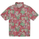 Montreal Canadiens Hawaiian Shirt - Anthurium Overlay | Hula Hawaiian Shirts