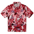 Montreal Canadiens Hawaiian Shirt - Hibiscus Arrangement | Hula Hawaiian Shirts