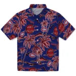 Montreal Canadiens Hawaiian Shirt - Palm Sunset | Hula Hawaiian Shirts