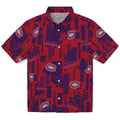 Montreal Canadiens Hawaiian Shirt - Turtle Lines | Hula Hawaiian Shirts