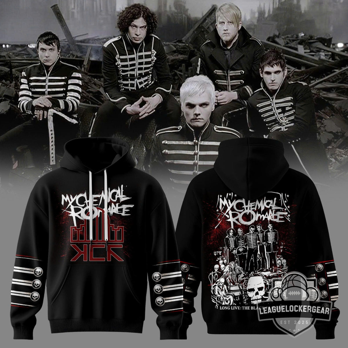 My Chemical Romance The Black Parade 3D Hoodie - LeagueLockerGear