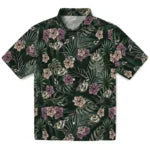 Nashville Predators Hawaiian Shirt - Hibiscus Leaves Pattern | Hula Hawaiian Shirts