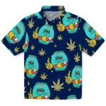 Navy Midshipmen Hawaiian Shirt - Chill Vibe | Hula Hawaiian Shirts