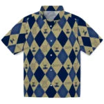 Navy Midshipmen Hawaiian Shirt - Golfing Plaid | Hula Hawaiian Shirts