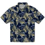 Navy Midshipmen Hawaiian Shirt - Hibiscus Exotic | Hula Hawaiian Shirts