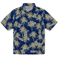Navy Midshipmen Hawaiian Shirt - Palm Tree Motif | Hula Hawaiian Shirts