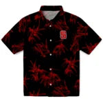 NC State Wolfpack Hawaiian Shirt - Bamboo Branches | Hula Hawaiian Shirts