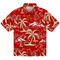 NC State Wolfpack Hawaiian Shirt - Palm Tree Island | Hula Hawaiian Shirts