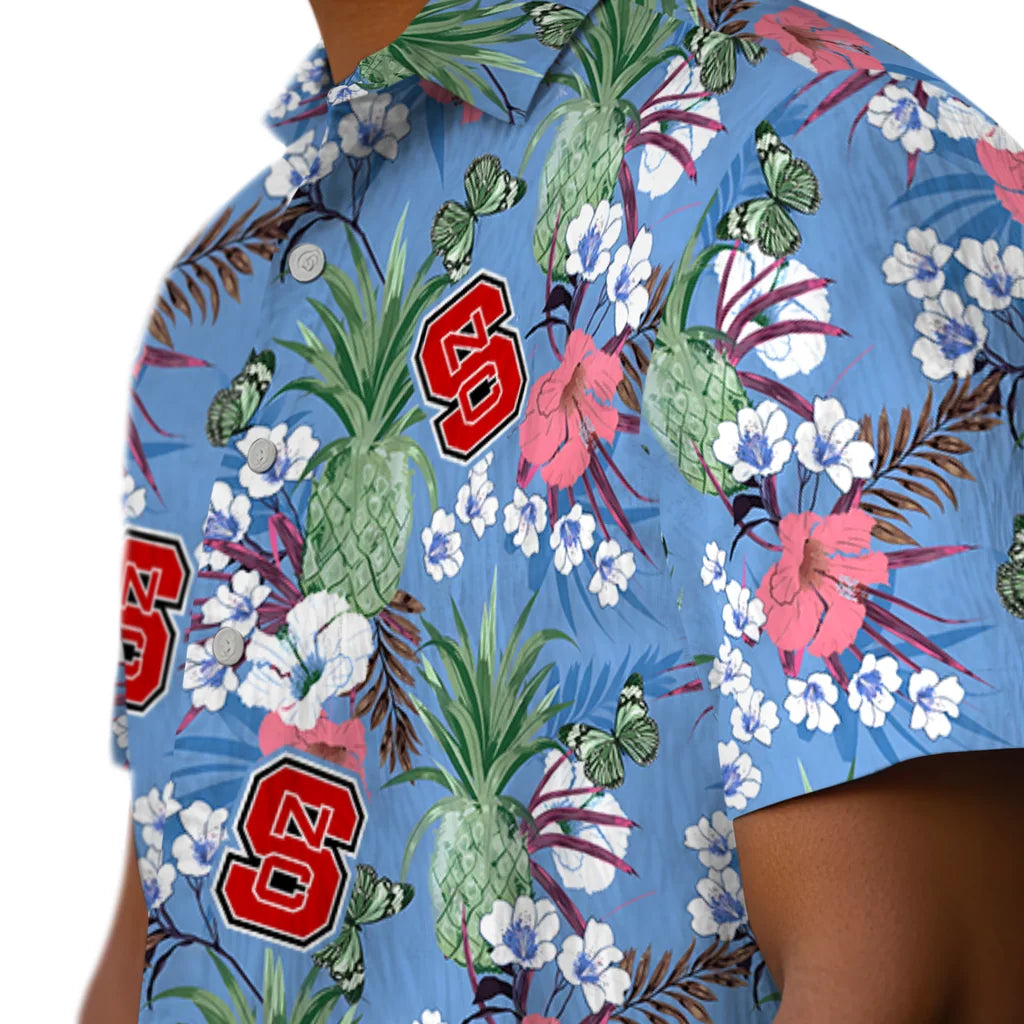 NC State Wolfpack Hawaiian Shirt - Pineapple Bouquet | Hula Hawaiian Shirts