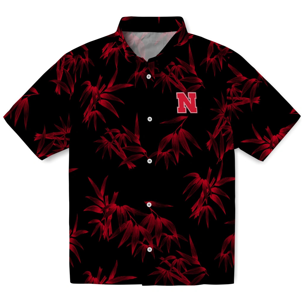 Nebraska Cornhuskers Hawaiian Shirt - Bamboo Branches | Hula Hawaiian Shirts