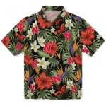 Nebraska Cornhuskers Hawaiian Shirt - Hawaii Floral Hibiscus | Hula Hawaiian Shirts