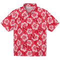 Nebraska Cornhuskers Hawaiian Shirt - Hibiscus Cluster | Hula Hawaiian Shirts