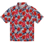 Nebraska Cornhuskers Hawaiian Shirt - Hibiscus Fiesta | Hula Hawaiian Shirts
