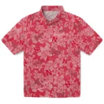 Nebraska Cornhuskers Hawaiian Shirt - Hibiscus Oasis | Hula Hawaiian Shirts