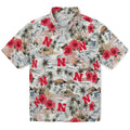 Nebraska Cornhuskers Hawaiian Shirt - Hibiscus Seaside | Hula Hawaiian Shirts