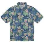 Nevada Wolf Pack Hawaiian Shirt - Anthurium Overlay | Hula Hawaiian Shirts