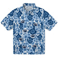Nevada Wolf Pack Hawaiian Shirt - Hibiscus Blooms | Hula Hawaiian Shirts