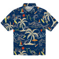 Nevada Wolf Pack Hawaiian Shirt - Palm Tree Island | Hula Hawaiian Shirts