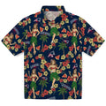 New England Patriots Hawaiian Shirt - Hawaiian Girls Design | Hula Hawaiian Shirts