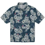 New England Patriots Hawaiian Shirt - Hibiscus Flowers | Hula Hawaiian Shirts