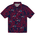 New England Patriots Hawaiian Shirt - Leaf Outline | Hula Hawaiian Shirts