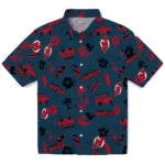 New Jersey Devils Hawaiian Shirt - Beach Vibe | Hula Hawaiian Shirts