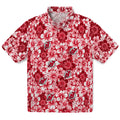 New Jersey Devils Hawaiian Shirt - Hibiscus Blooms | Hula Hawaiian Shirts