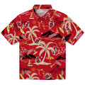New Jersey Devils Hawaiian Shirt - Palm Tree Island | Hula Hawaiian Shirts
