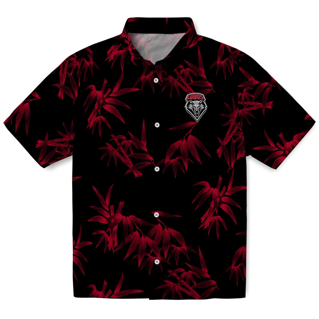 New Mexico Lobos Hawaiian Shirt - Bamboo Branches | Hula Hawaiian Shirts