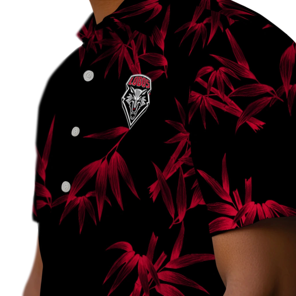 New Mexico Lobos Hawaiian Shirt - Bamboo Branches | Hula Hawaiian Shirts