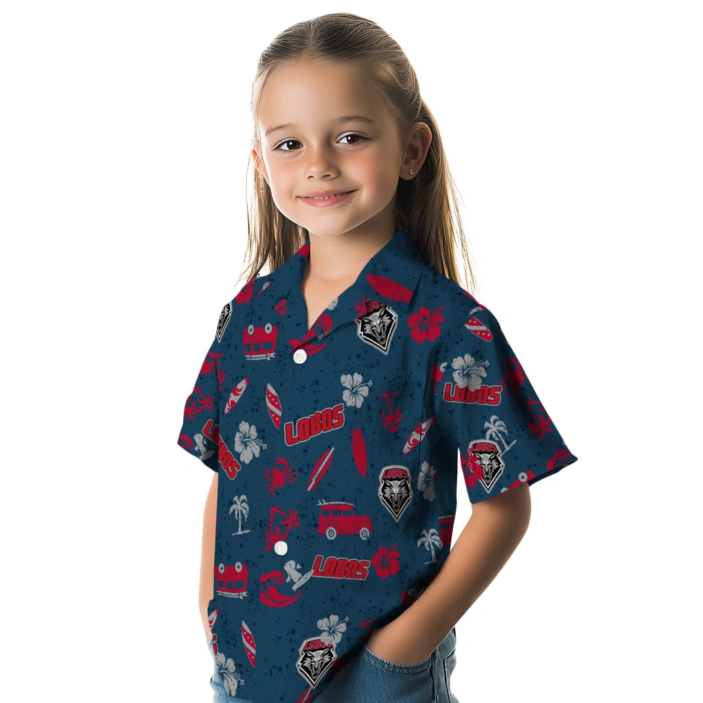 New Mexico Lobos Hawaiian Shirt - Beach Vibe | Hula Hawaiian Shirts