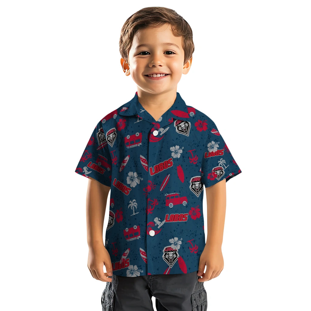 New Mexico Lobos Hawaiian Shirt - Beach Vibe | Hula Hawaiian Shirts