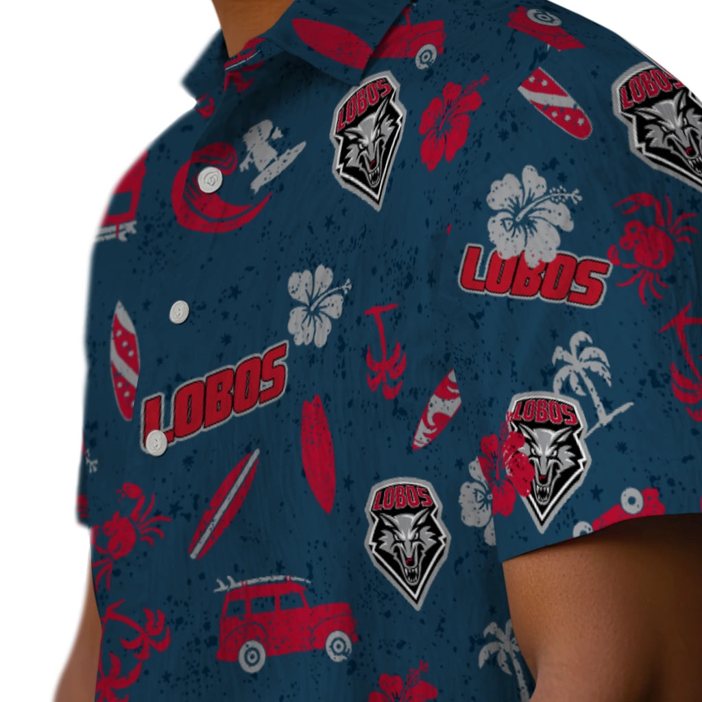 New Mexico Lobos Hawaiian Shirt - Beach Vibe | Hula Hawaiian Shirts