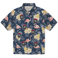New Mexico Lobos Hawaiian Shirt - Flamingo Hibiscus | Hula Hawaiian Shirts