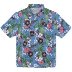 New Mexico Lobos Hawaiian Shirt - Pineapple Bouquet | Hula Hawaiian Shirts
