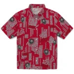New Mexico Lobos Hawaiian Shirt - Turtle Lines | Hula Hawaiian Shirts