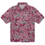 New Mexico State Aggies Hawaiian Shirt - Hibiscus Oasis | Hula Hawaiian Shirts