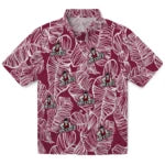 New Mexico State Aggies Hawaiian Shirt - Leaf Outline | Hula Hawaiian Shirts